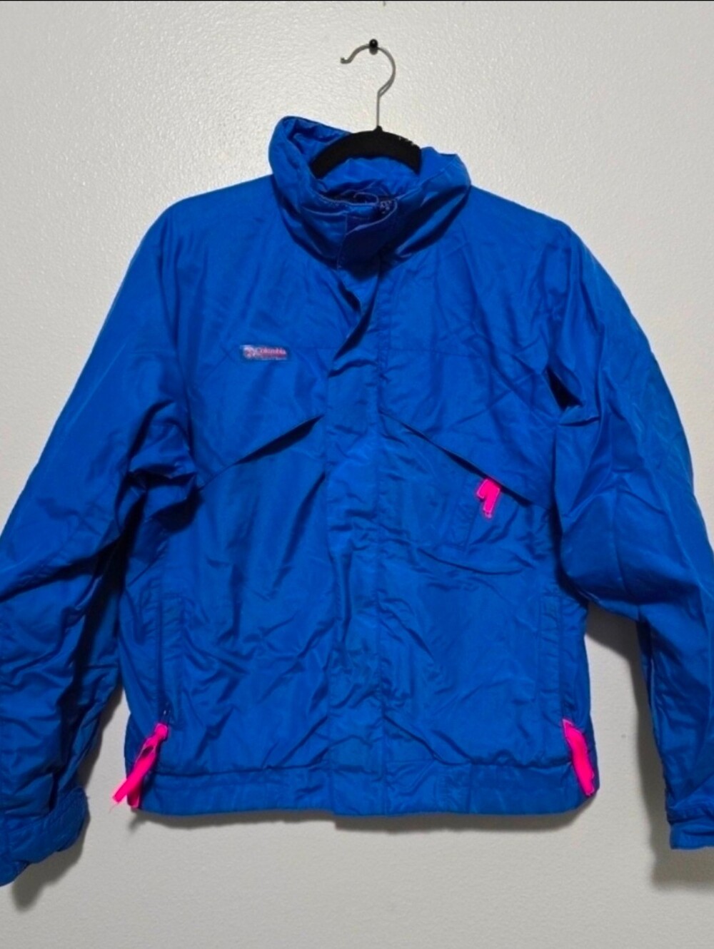 EUC Vintage 1990's Retro Columbia Whirlibird Ski Snow Jacket Windbreaker.